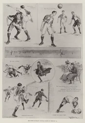 The Inter-University Football Match on 18 February